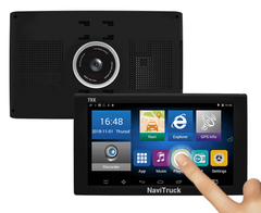 Teljes csomag: Navigáció GPS NaviTruck T9X, DVR FULL HD kamera, új modell, + 32 GB memóriakártya + védőtok