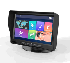 Navigace GPS pro nákladní automobily, NaviTruck P9, držák na palubní desku, 9palcová obrazovka, sluneční clona v ceně