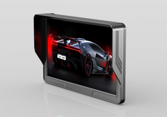 GPS navigáció teherautókhoz NaviTruck R9, napellenzővel, 2GB RAM, quad core ARM Cortex-A53 processzor